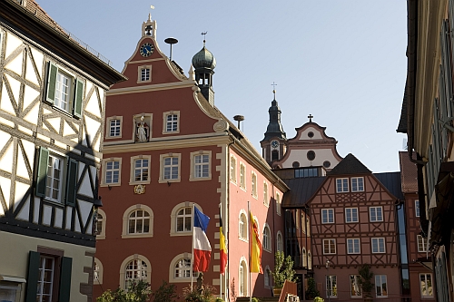 Rathaus Gebäudeensemble nach Sanierung